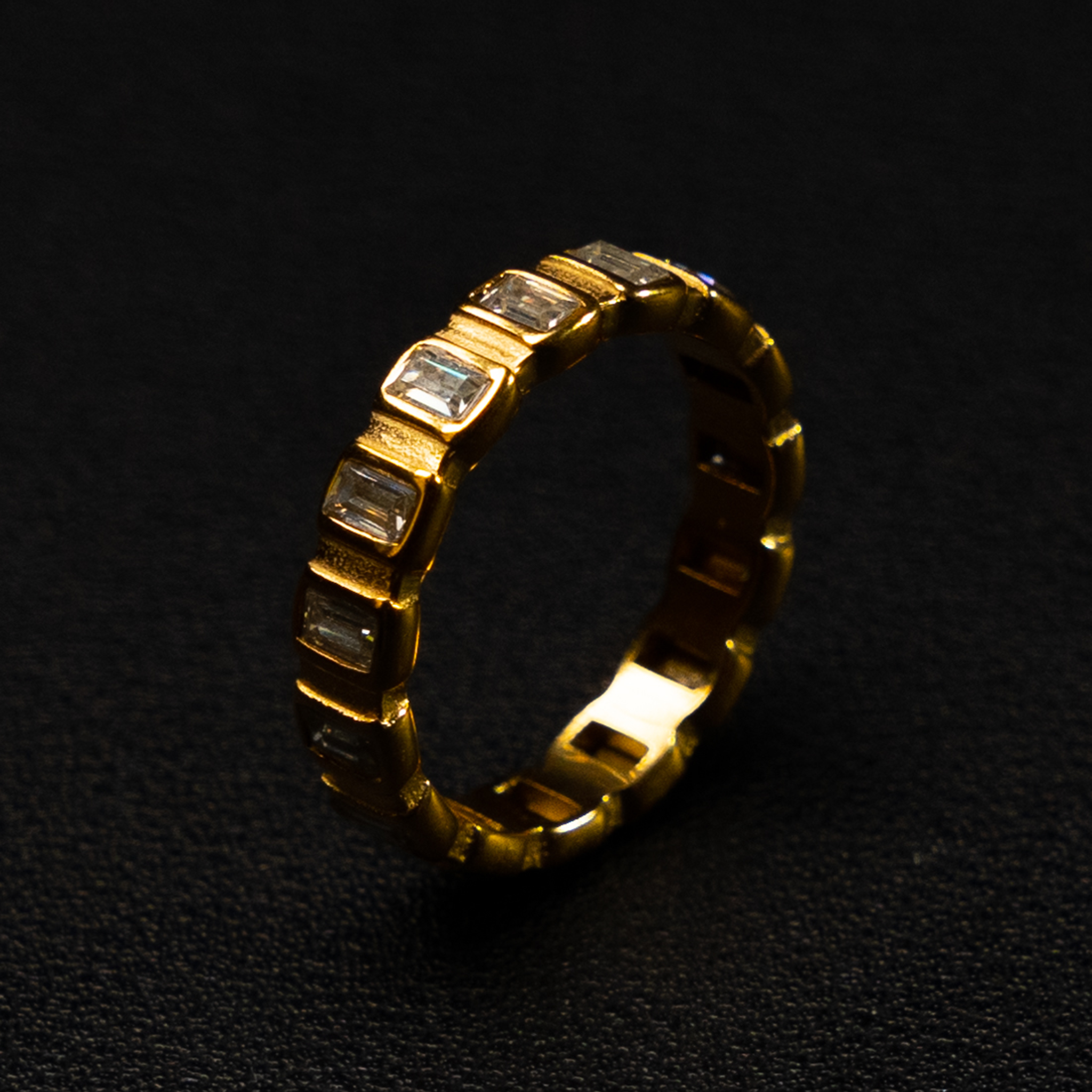 Cubic Vintage Pave Ring